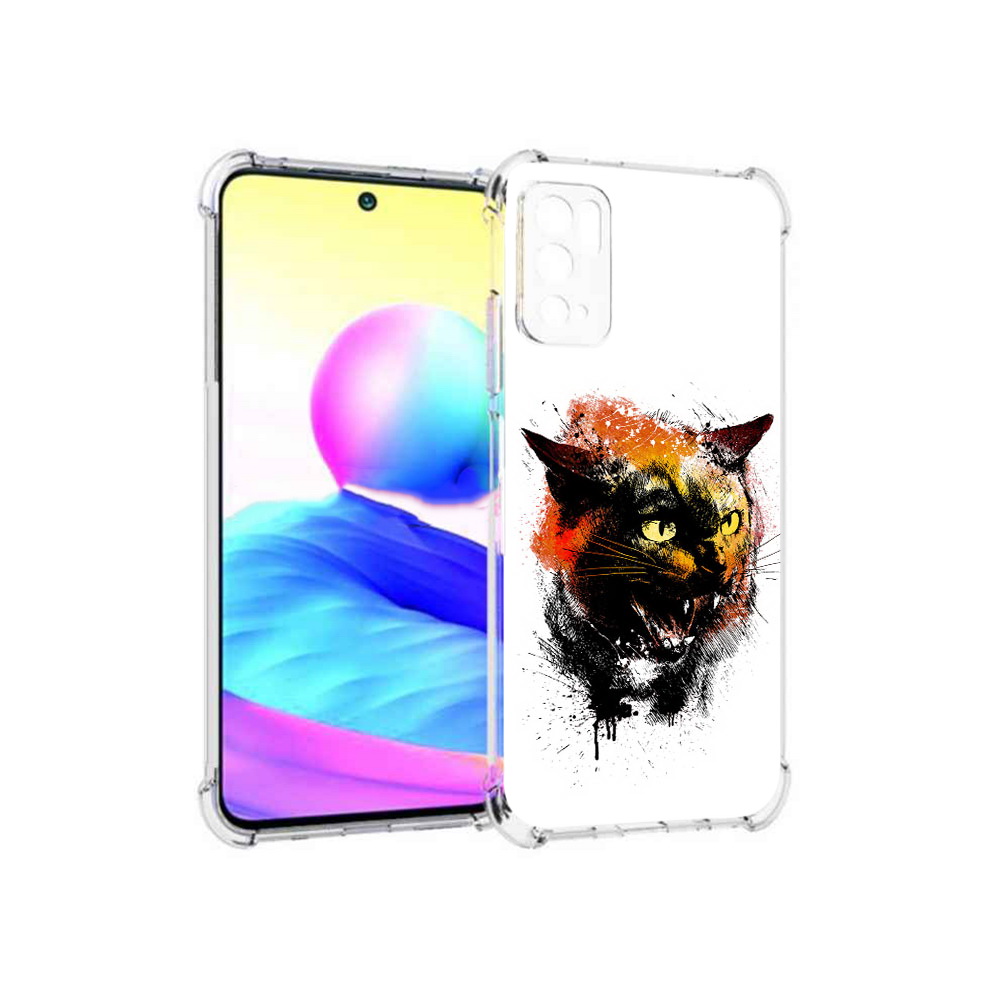 

Чехол MyPads Tocco для Xiaomi Poco M3 Pro сиамский кот, Прозрачный, Tocco
