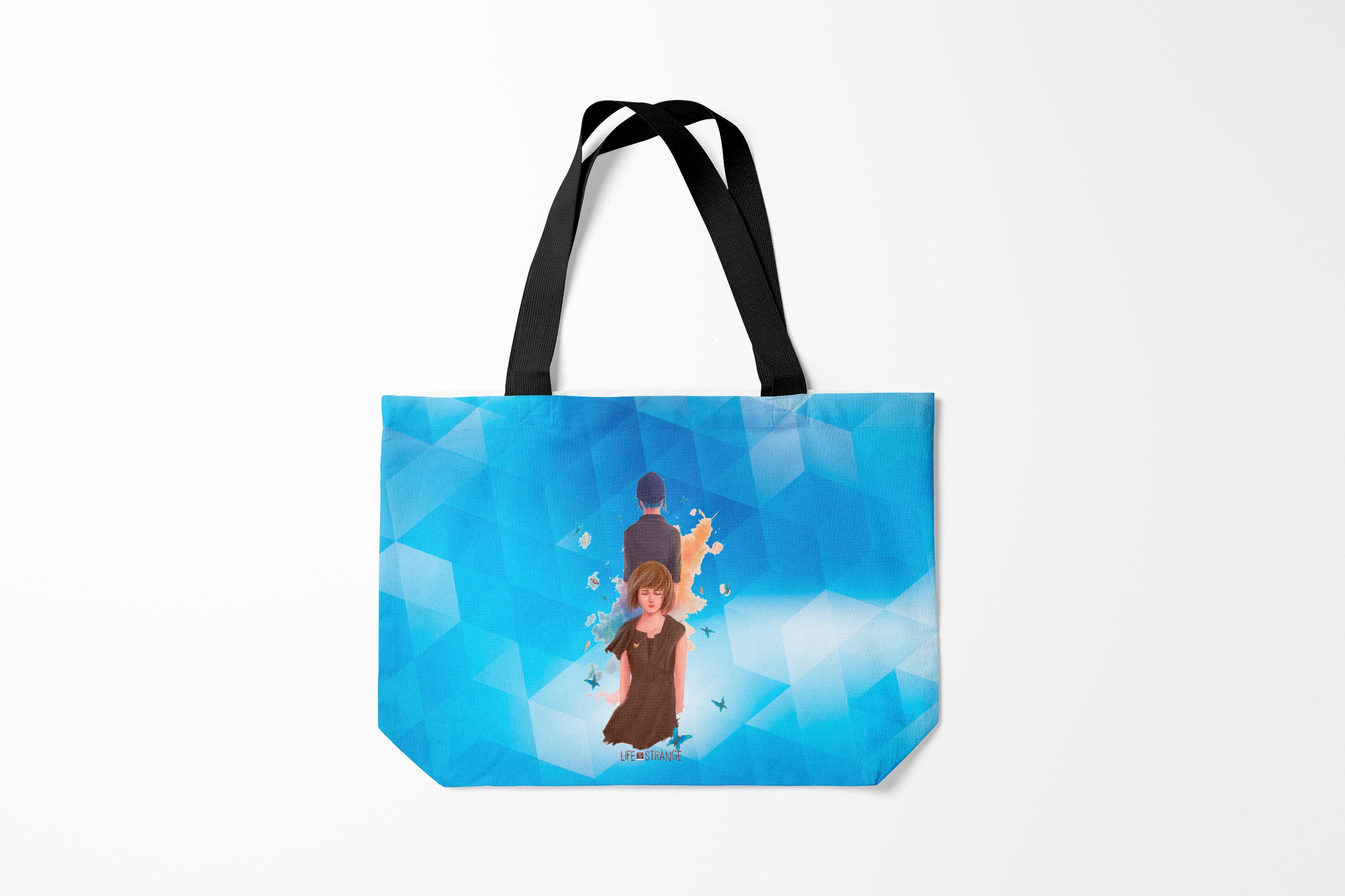 

Сумка шoппер унисекс Burnettie Life is strange, голубой, Life is strange