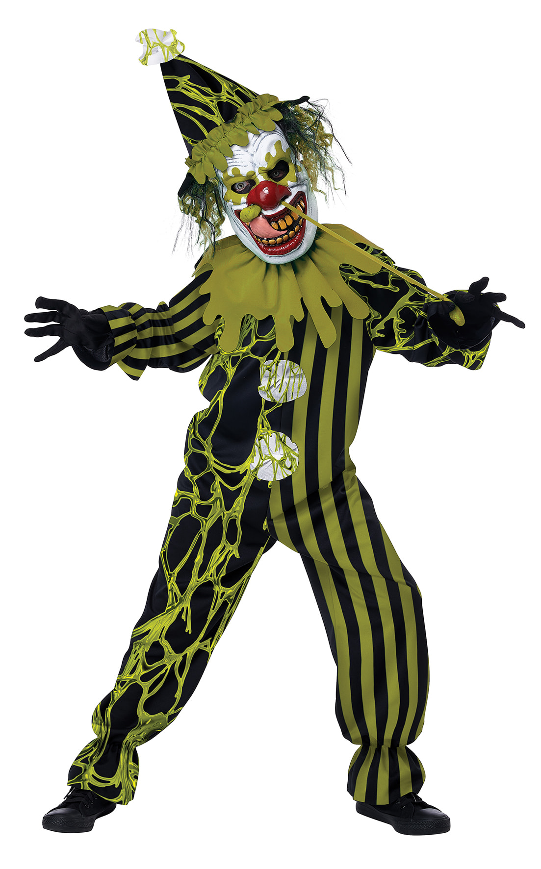фото Костюм карнавальный california costumes кислотный клоун детский р.m (8-10 лет)