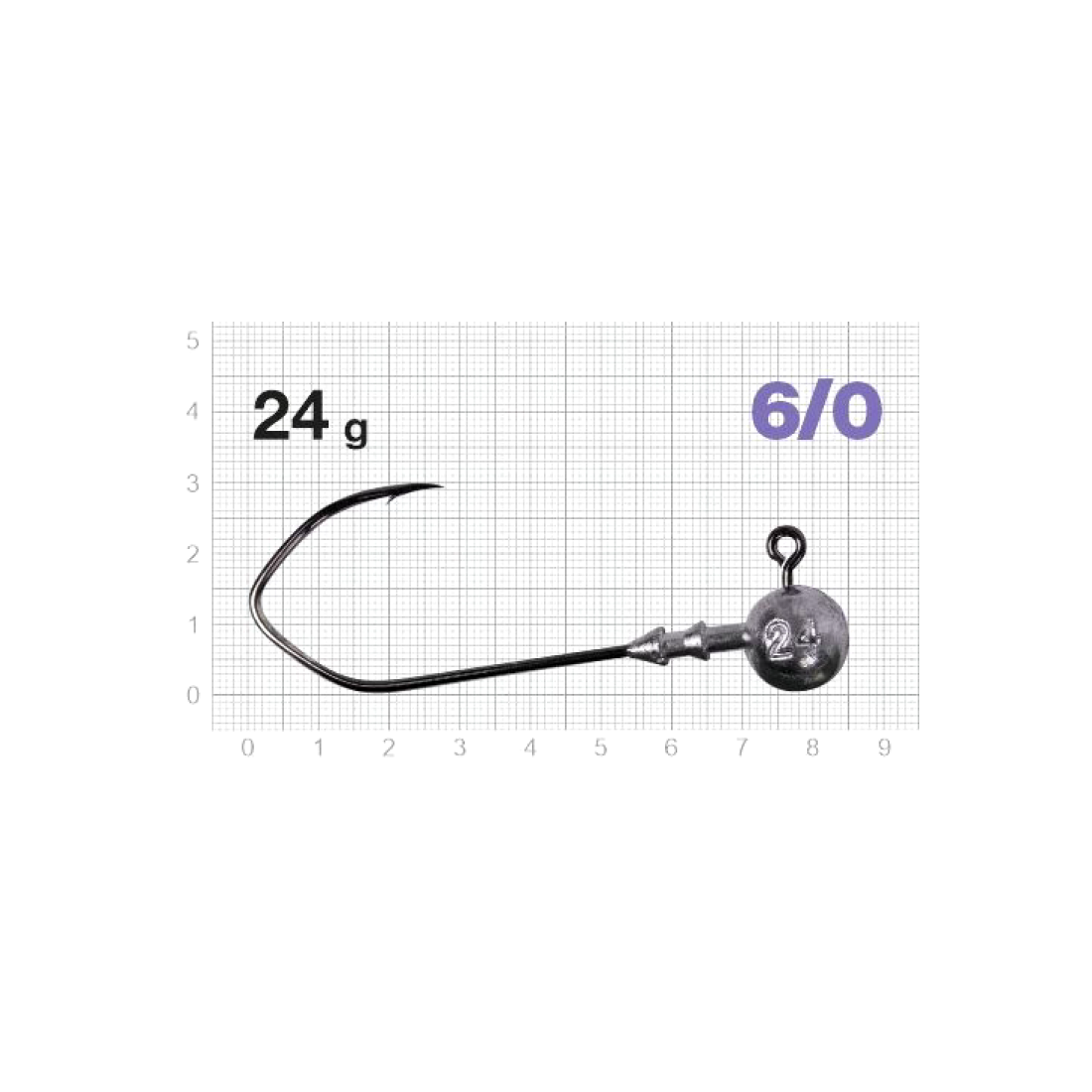 

Джиг-головки Nautilus CLAW NC-1021 крючок 6/0, 24гр (3шт), Серебристый;черный, 1021-24