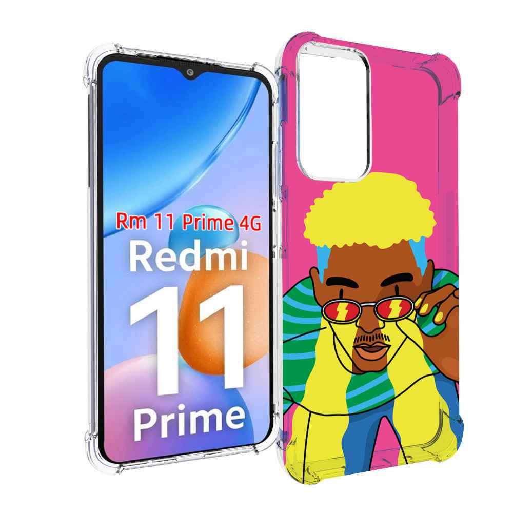 

Чехол MyPads бразилец для Xiaomi Redmi 11 Prime 4G, Прозрачный, Tocco