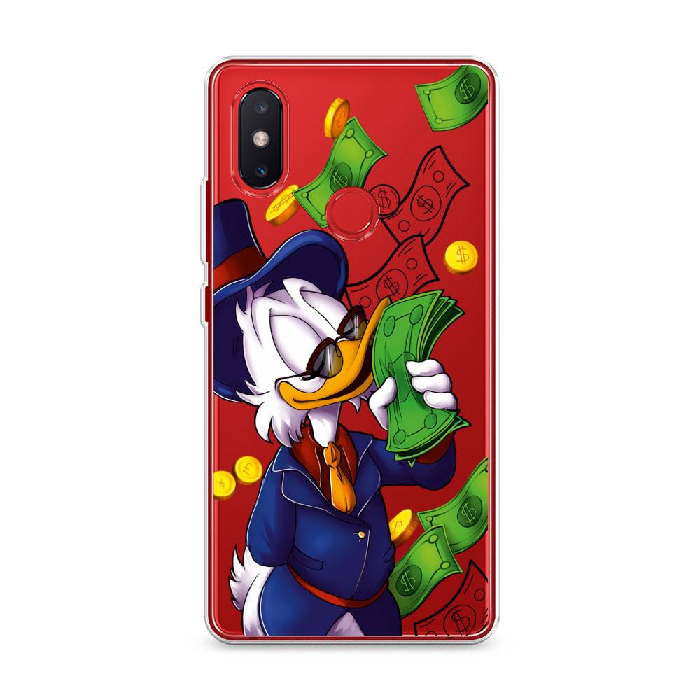 

Чехол на Xiaomi Mi 8 SE "Scrooge McDuck with Money", Синий;зеленый;белый, 33750-6