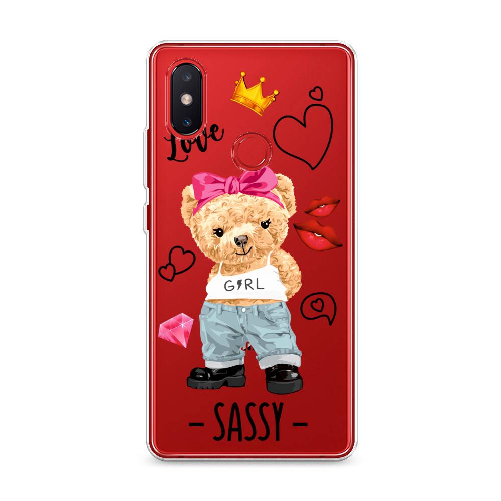 

Чехол на Xiaomi Mi 8 SE "Sugar Mommy", Голубой;белый;розовый, 33750-6