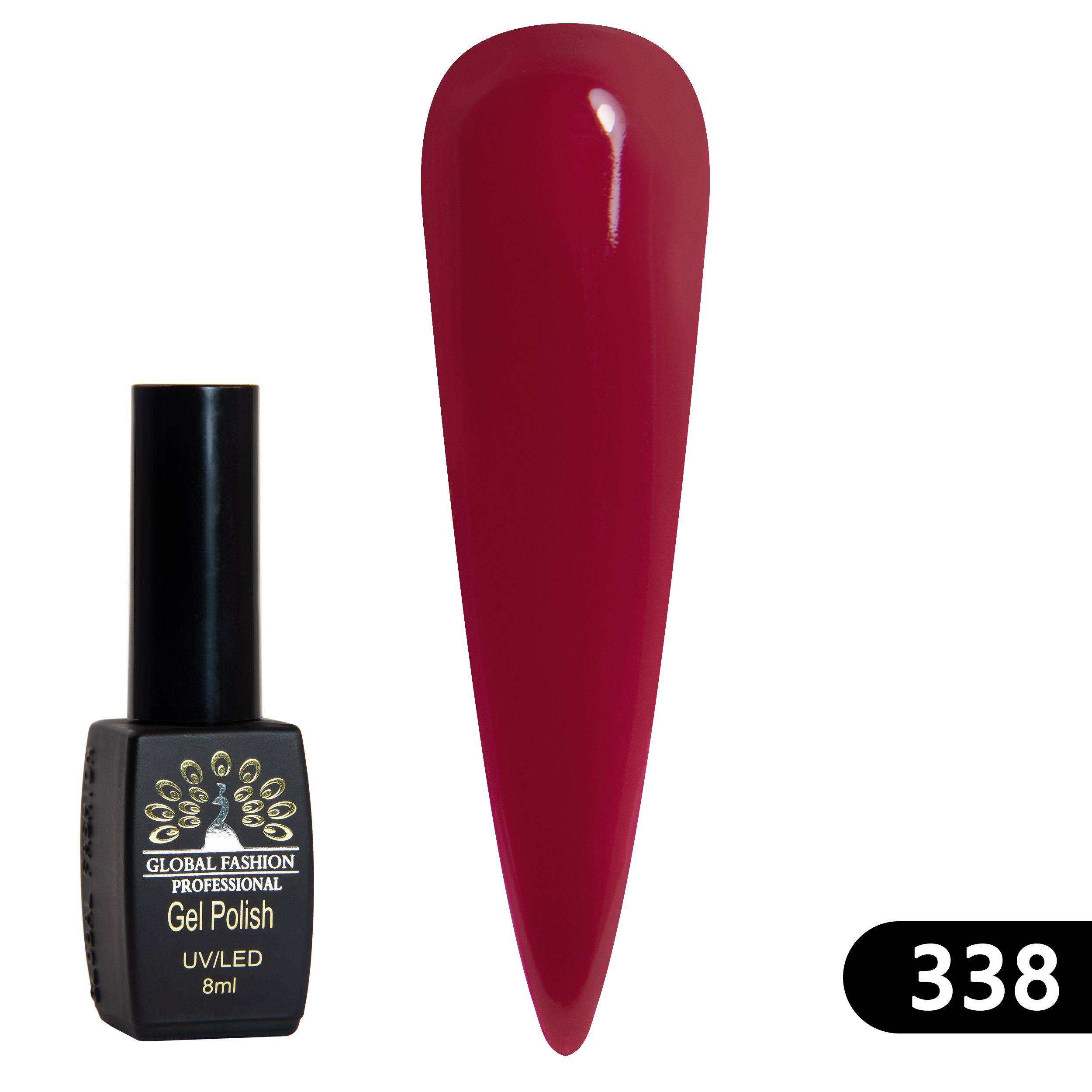 

Гель-лак BLACK ELITE 338 Global Fashion 8 мл