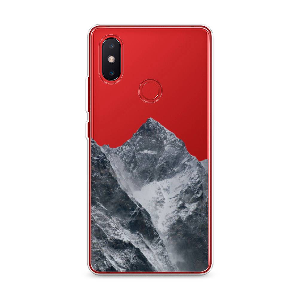 

Чехол на Xiaomi Mi 8 SE "Горы арт 4", Серый;бежевый, 33750-2