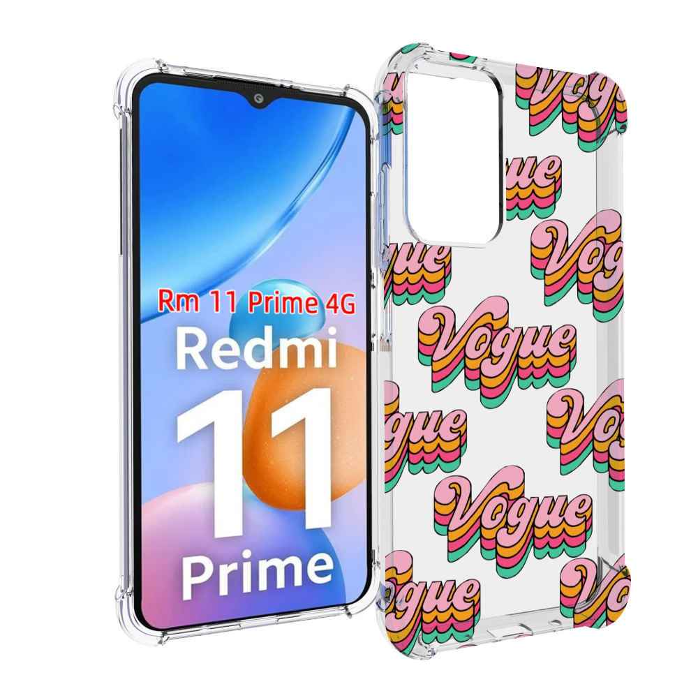 

Чехол MyPads вогуе для Xiaomi Redmi 11 Prime 4G, Прозрачный, Tocco