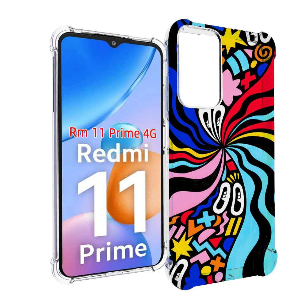 

Чехол MyPads волнистая-абстракция для Xiaomi Redmi 11 Prime 4G, Прозрачный, Tocco