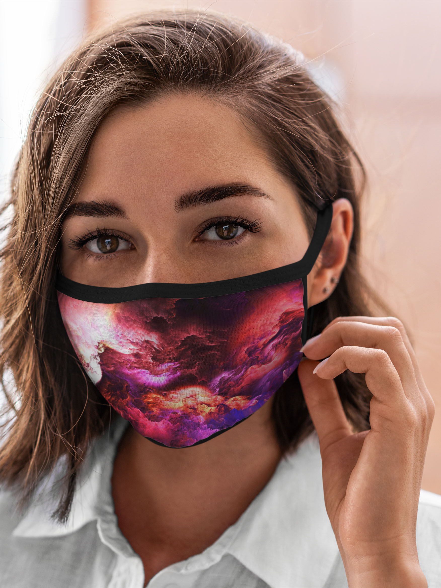 

Многоразовая маска унисекс Burnettie Космос Закат Абстракция, Разноцветный, Космос Закат Абстракция