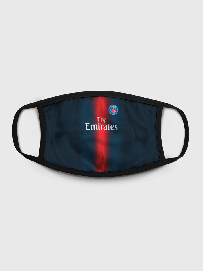

Многоразовая маска унисекс Burnettie Psg Форма Новая Home 18/19, Разноцветный, Psg Форма Новая Home 18/19