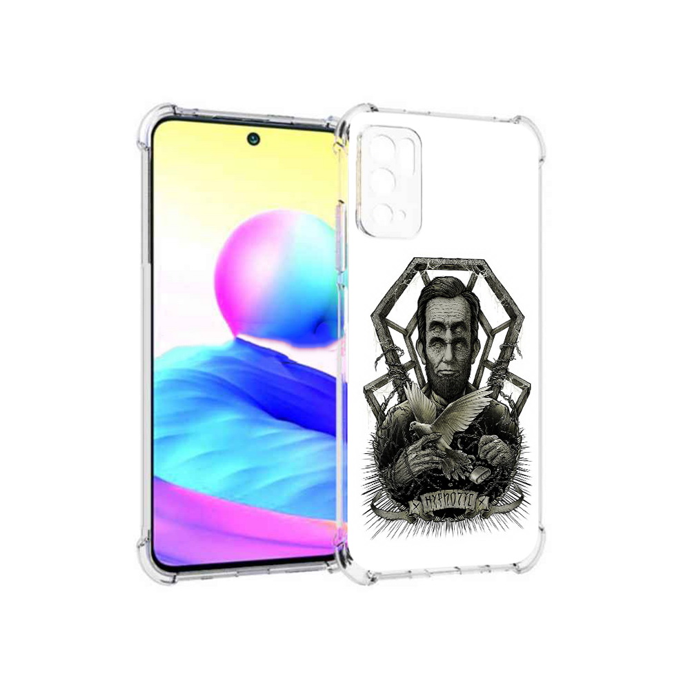 

Чехол MyPads Tocco для Xiaomi Poco M3 Pro франклин абстракция, Прозрачный, Tocco