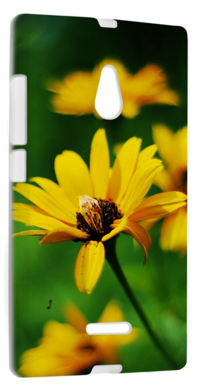 Чехол силиконовый для Nokia XL Dual Sim RHDS TPU (Белый) (Дизайн 179)