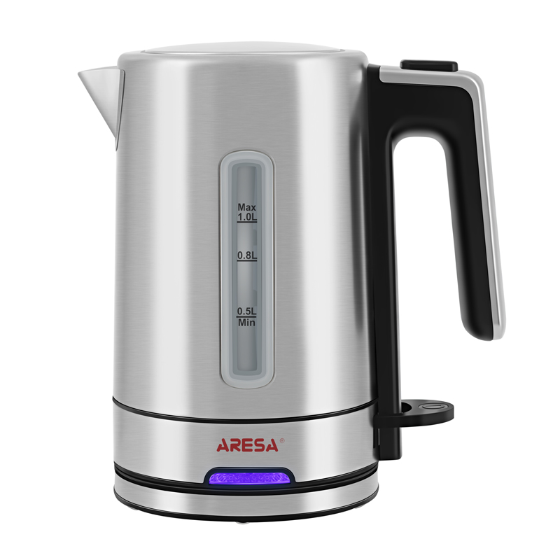 Чайник электрический Aresa AR-3466 1 л серебристый
