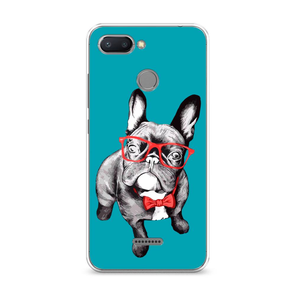 

Чехол на Xiaomi Redmi 6 "Французский бульдог", 33850-1