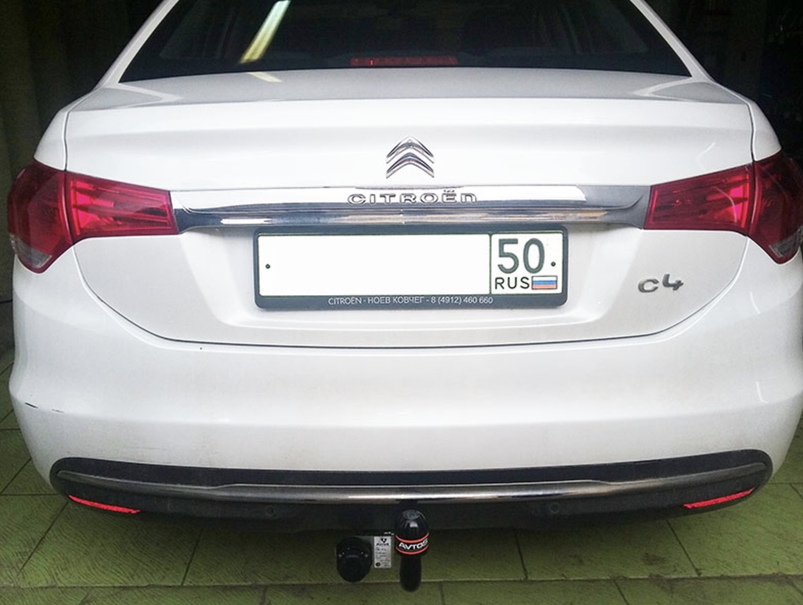 

Фаркоп на CITROEN C4 (2013-) (без электрики, паспорт/сертификат в комплекте) Автос.CN 01
