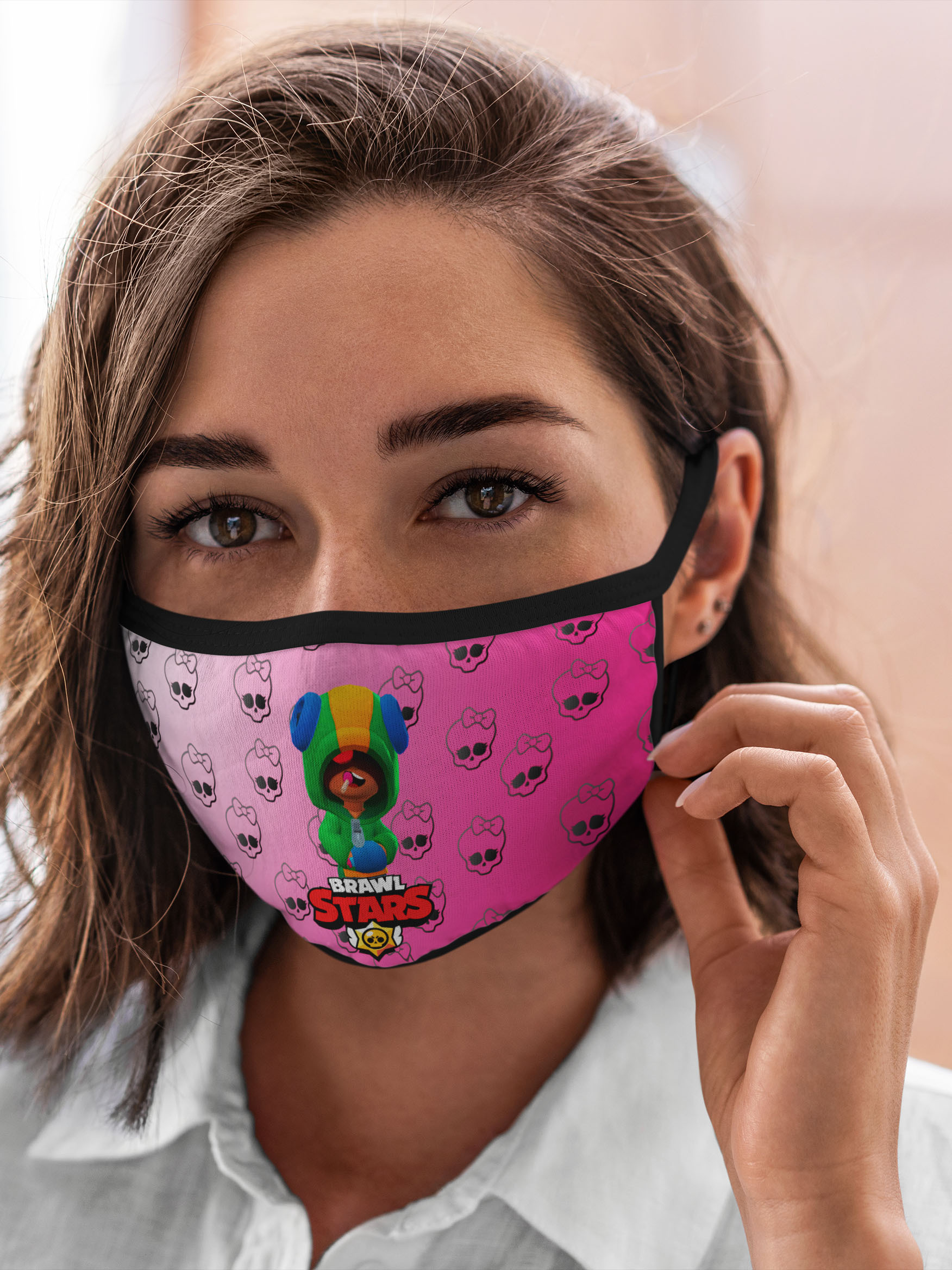 

Многоразовая маска унисекс Burnettie Brawl Stars, Разноцветный, Brawl Stars