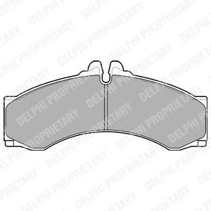 

Колодки задние mercedes sprinter 901-904 19.5x164.5x72.8 lp1046