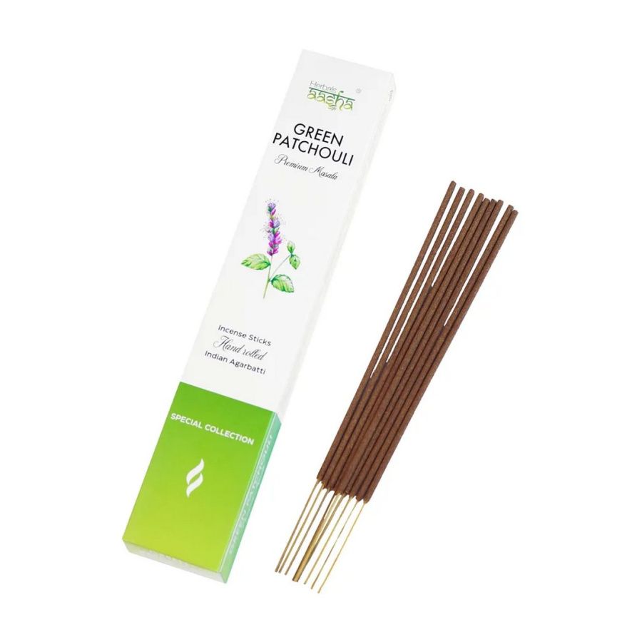 

Aasha Herbals Ароматические палочки / Green Patchuli Premium Masala Special Collection