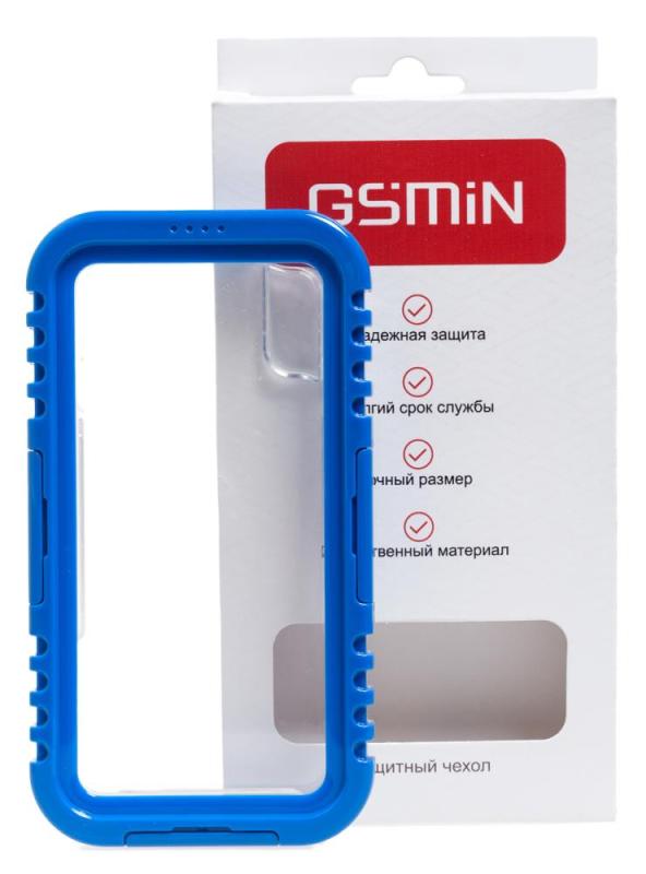 Водонепроницаемый чехол для Samsung Galaxy Note 10 GSMIN WaterProof Case (Синий)