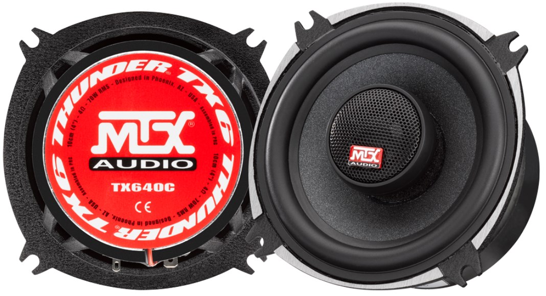 

Автомобильная двухполосная коаксиальная акустика MTX TX640C, TX640C