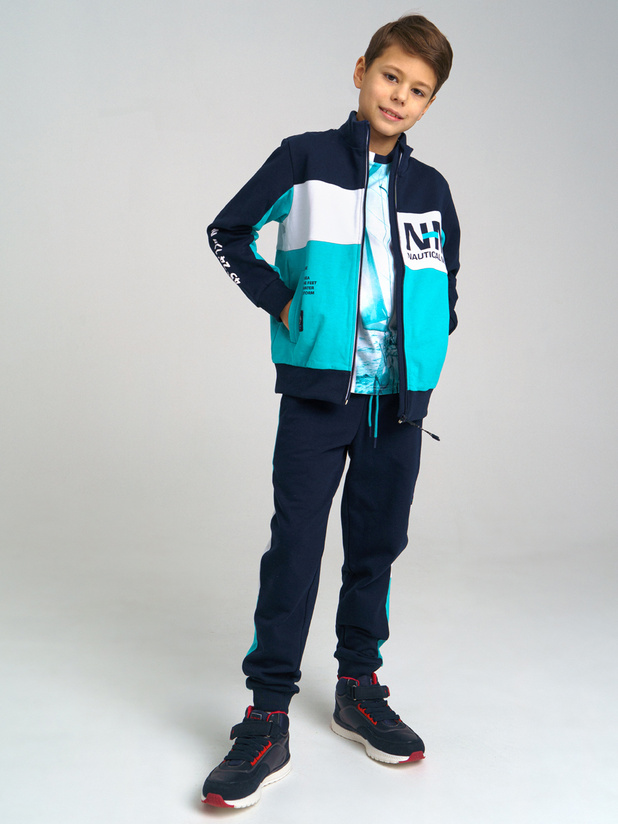 

Толстовка Play Today 12211181 цв.голубой р.152, 12211181