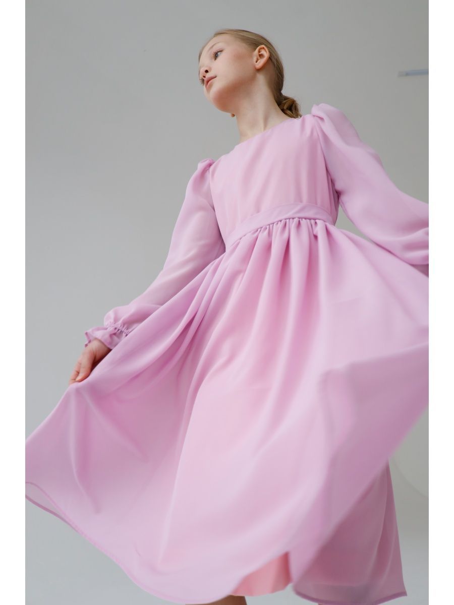 

Платье детское Krolly Chiffon kr, розовый, 134, Chiffon_kr