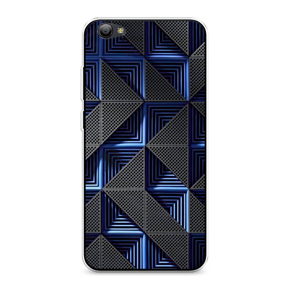 

Чехол на Vivo Y65 "IBM", Серый;синий, 260550-3