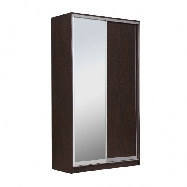 

Шкаф-купе Elgon 120 РГ- 6.02 ДЗ, цвет Венге/хром, 120х60х240, Коричневый, Elgon_о2 120 РГ- 6.02 ДЗ
