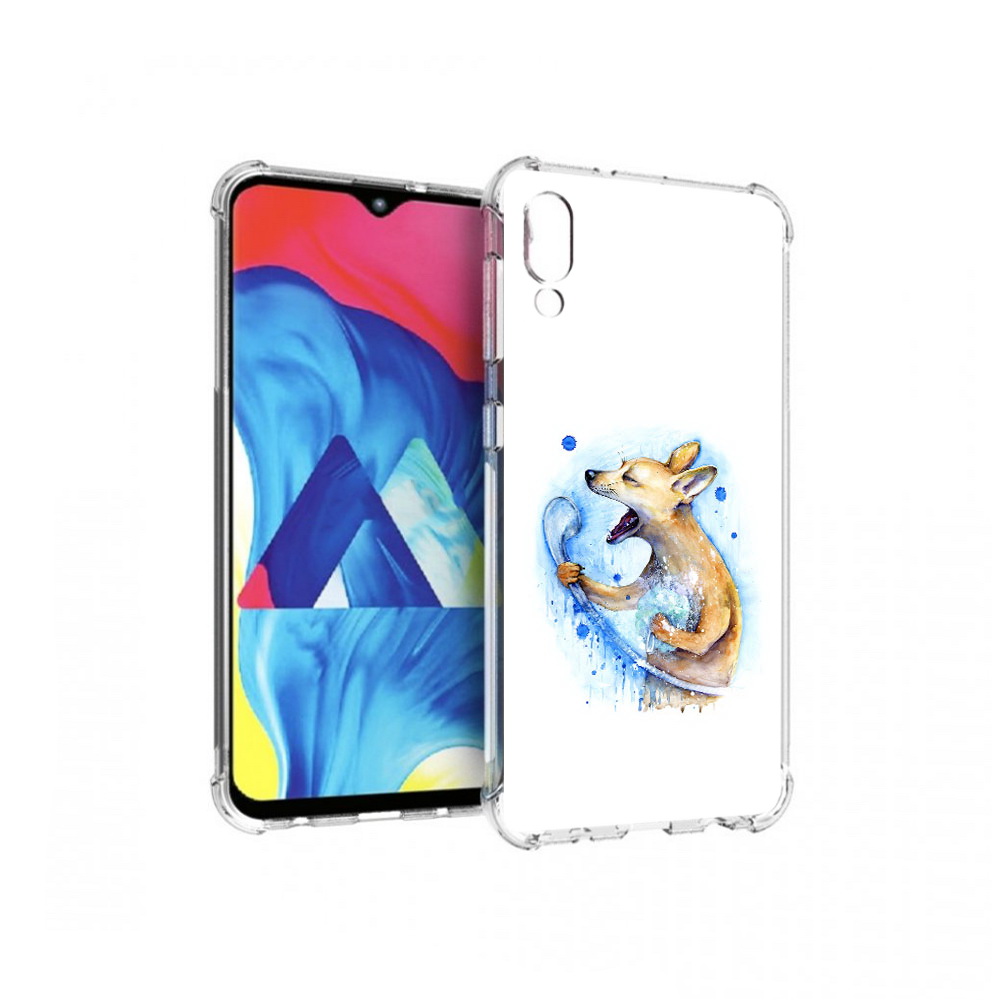 

Чехол MyPads Tocco для Samsung Galaxy M10 пение в душе (PT128878.532.537), Прозрачный, Tocco