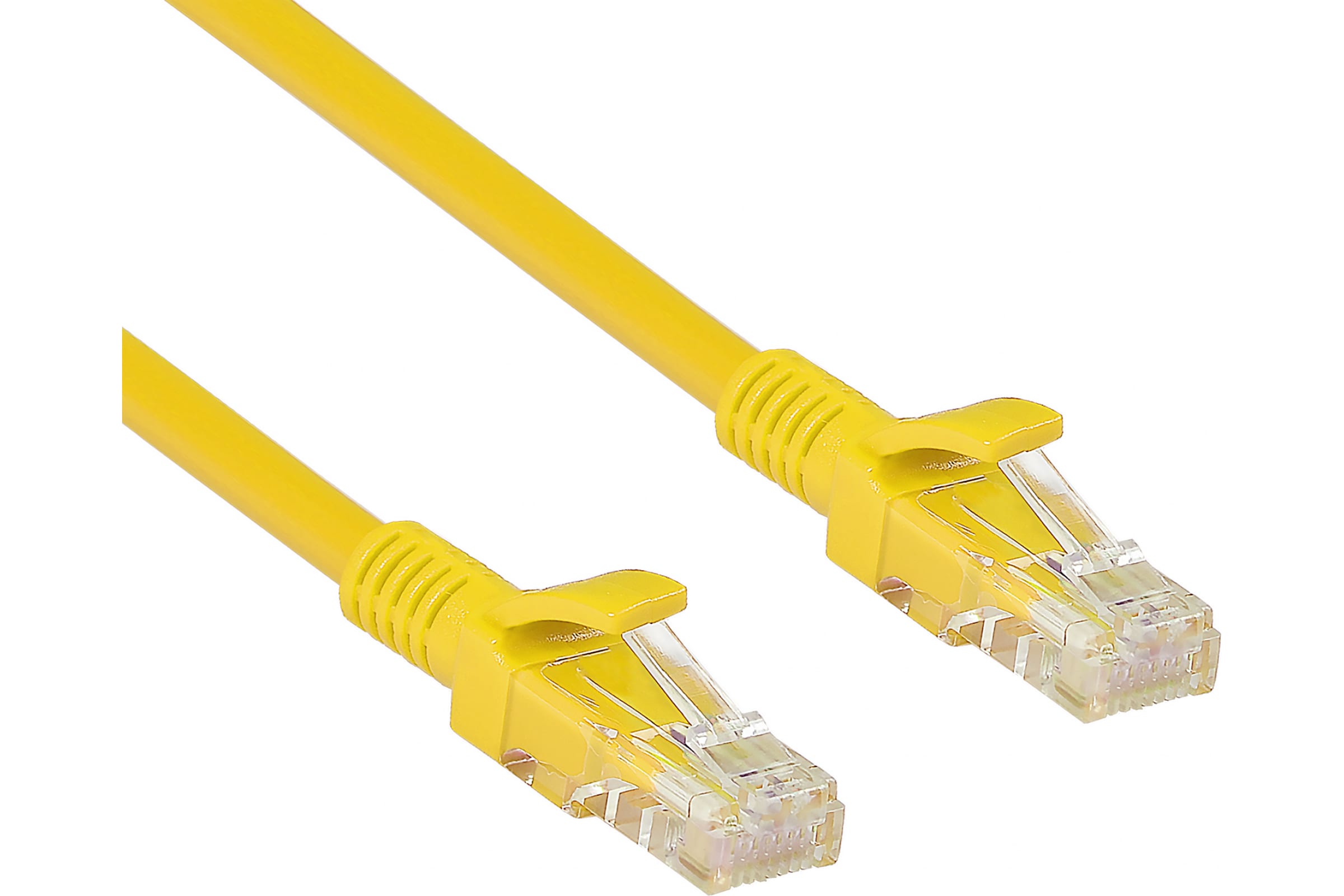 ExeGate Патч-корд UTP-RJ45-RJ45-5e-0,3M-LSZH-YL, UTP, cat.5e, 0.3м, желтый 286374