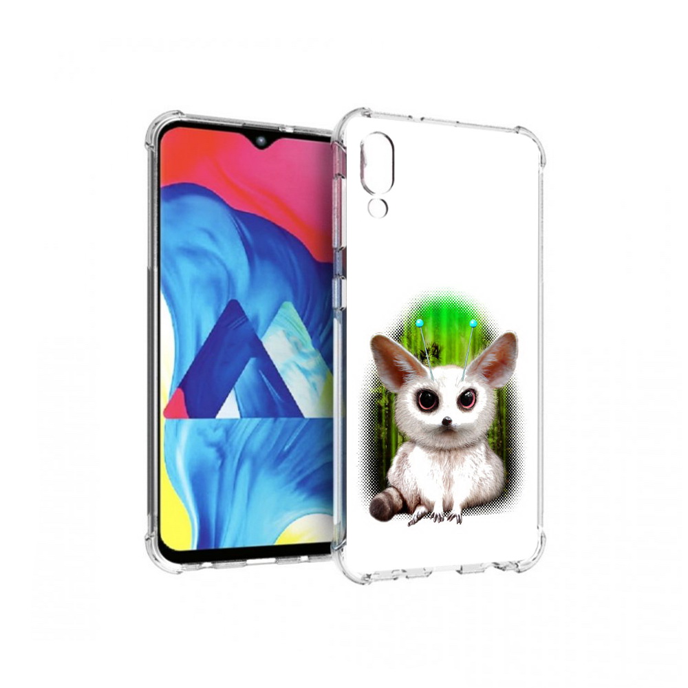 

Чехол MyPads Tocco для Samsung Galaxy M10 пушистое животное (PT128878.532.560), Прозрачный, Tocco