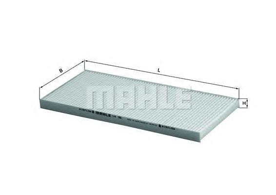 

Фильтр салона Mahle/Knecht LA35
