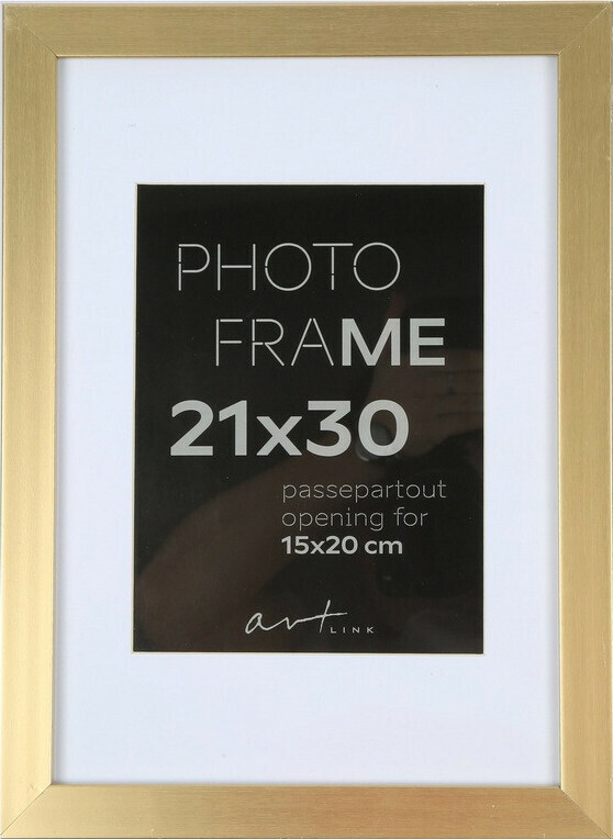 

Рамка пластиковая Brand new Gloria Gold 21x30 37348