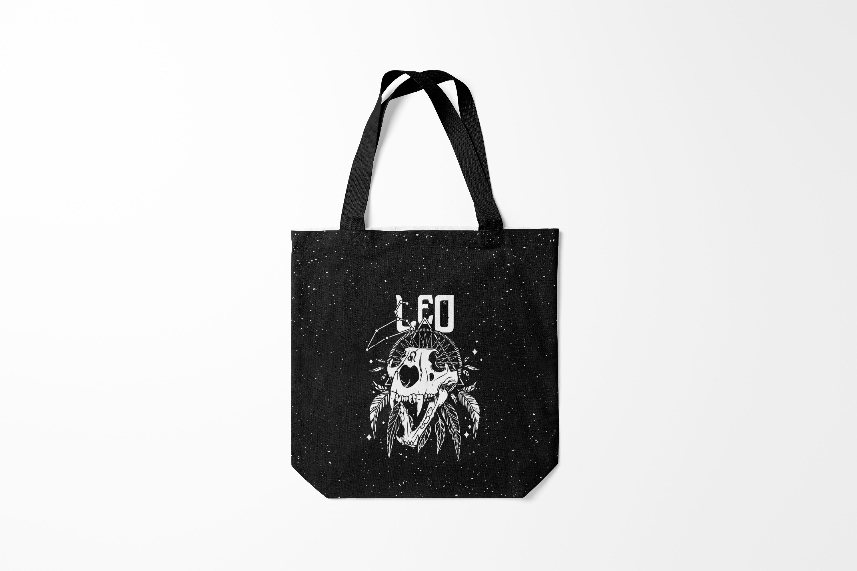 

Сумка шoппер унисекс Burnettie Лев Dark Leo, разноцветный, Лев Dark Leo