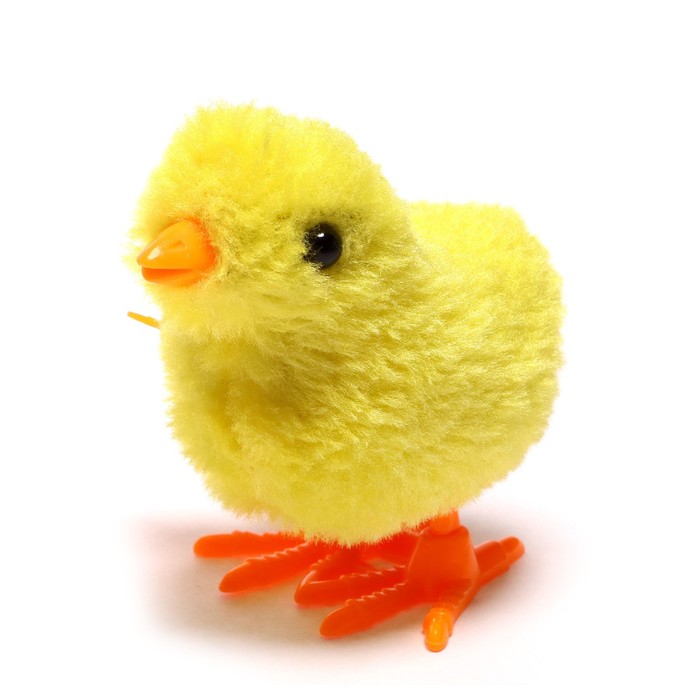 Игрушка заводная «Цыплёнок», цвета МИКС цыплёнок с черносливом