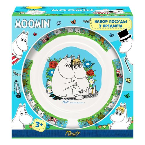 фото Набор посуды moomin 3 предмета moomin arabia finland