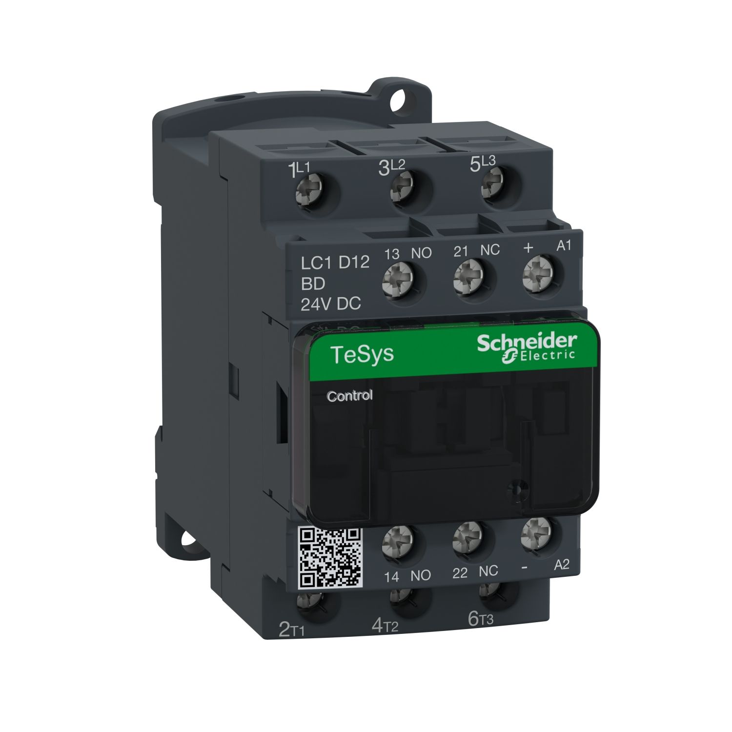 

Контактор Schneider Electric TeSys Deco LC1D12BD, 3P, 12A, НЗ+НО, 24VDC