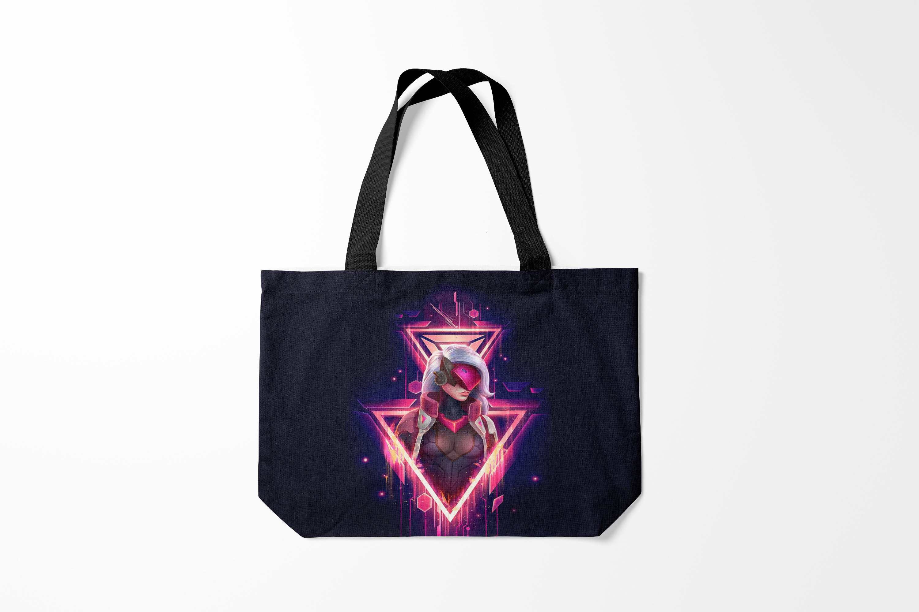 

Сумка шoппер унисекс Burnettie League Of Legends Project Katarina, синий, League Of Legends Project Katarina