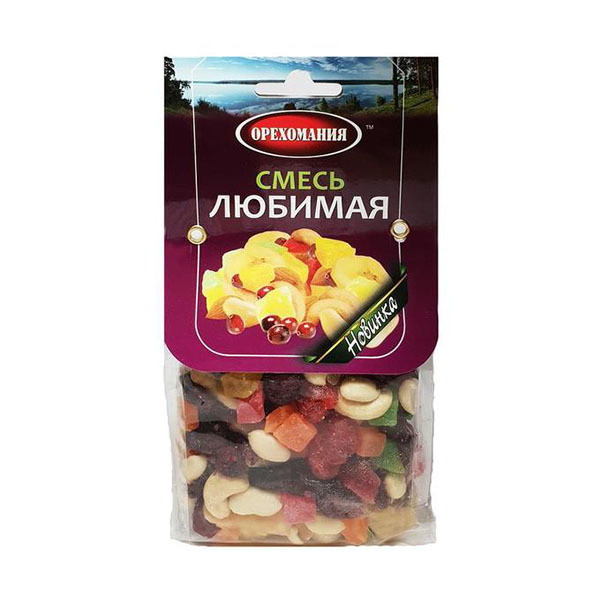 

Фруктово-ореховая смесь Орехомания Любимая 180 г