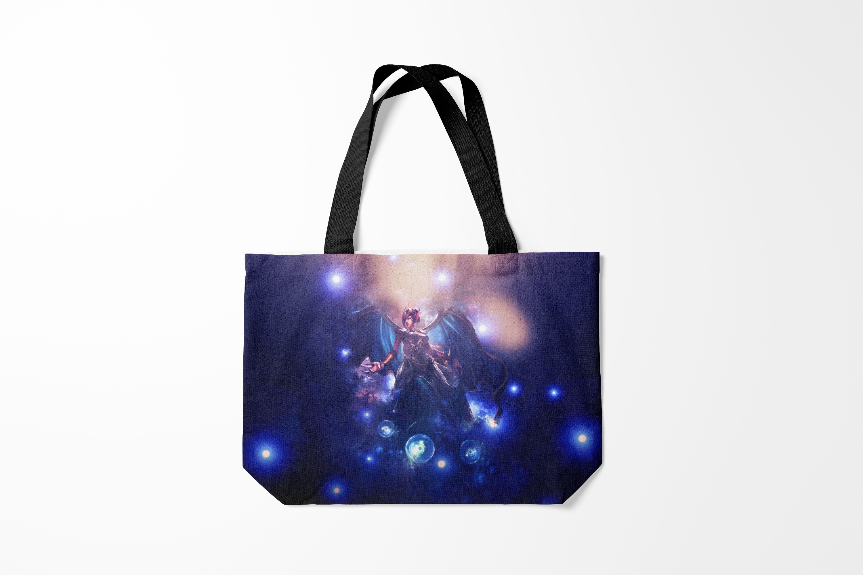 

Сумка шoппер унисекс Burnettie League Of Legends LOL, синий, League Of Legends LOL