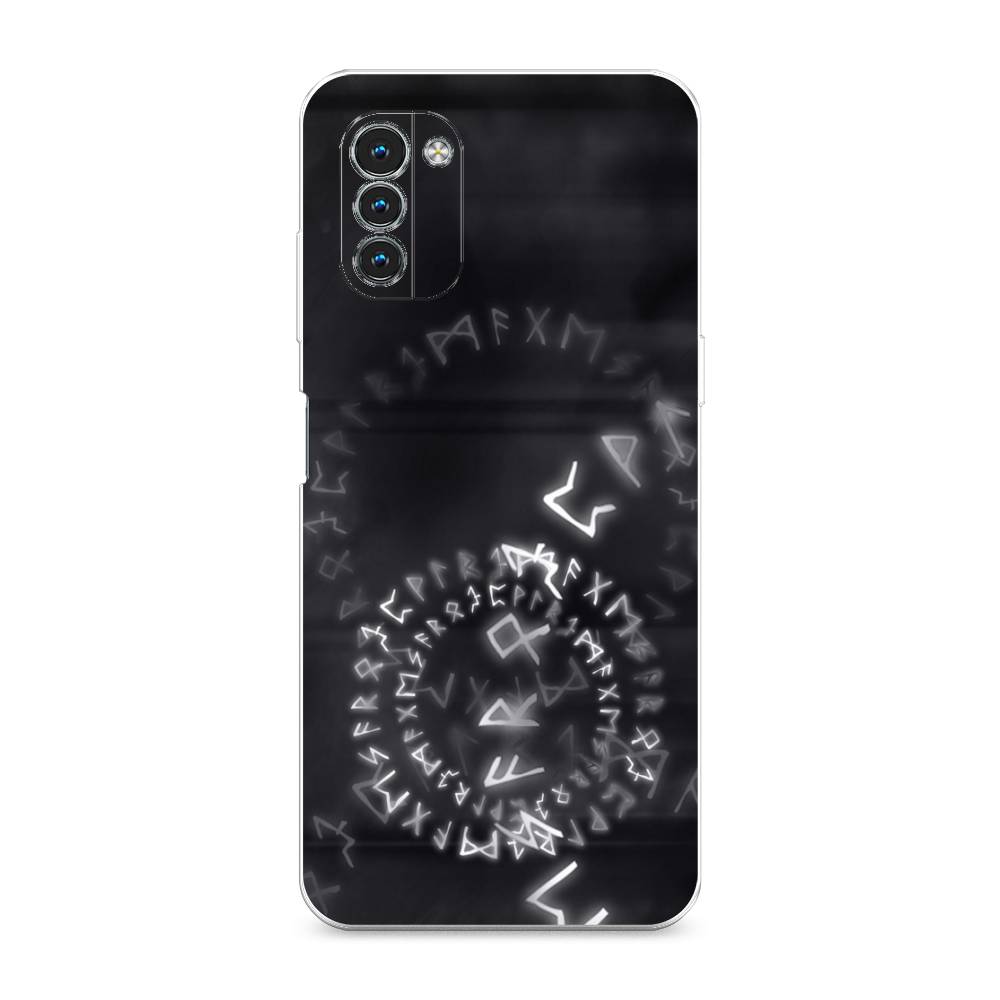 

Чехол на Nokia G11/G21 "Руны", Серый;черный, 125150-3