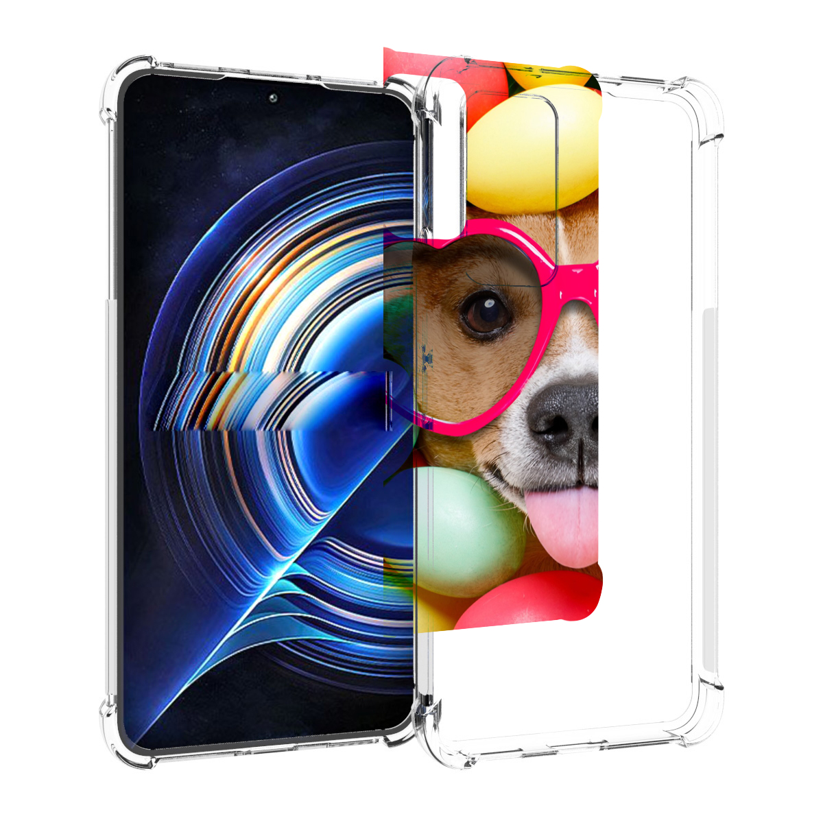 

Чехол MyPads Собака-в-яйцах для Tecno Camon 19 Neo, Прозрачный, Tocco