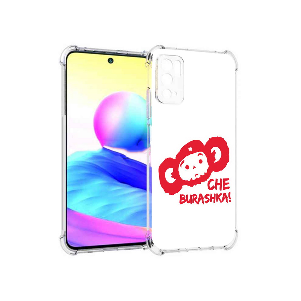 

Чехол MyPads Tocco для Xiaomi Poco M3 Pro чебурашка, Прозрачный, Tocco