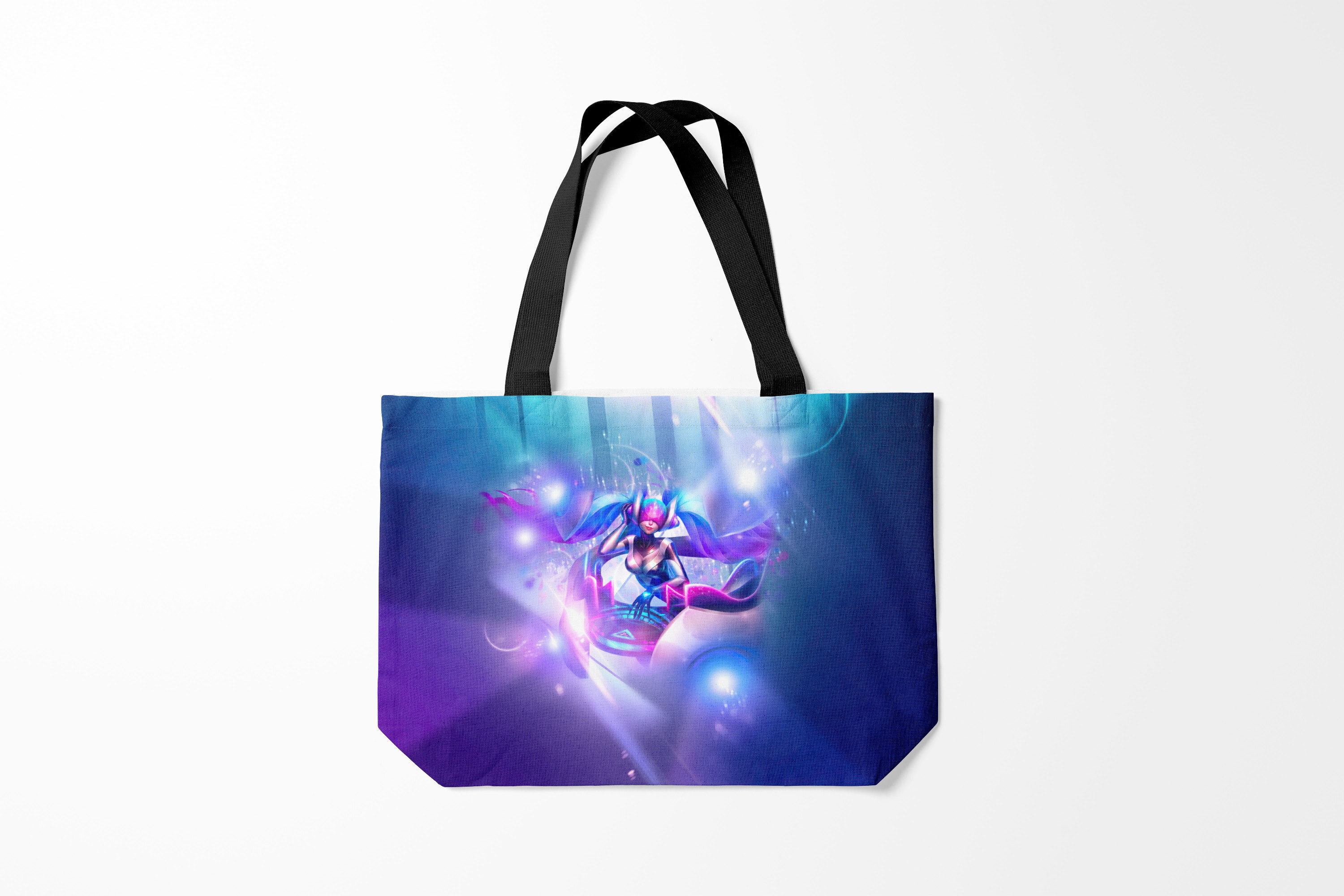 

Сумка шoппер унисекс Burnettie League Of Legends, синий, League Of Legends