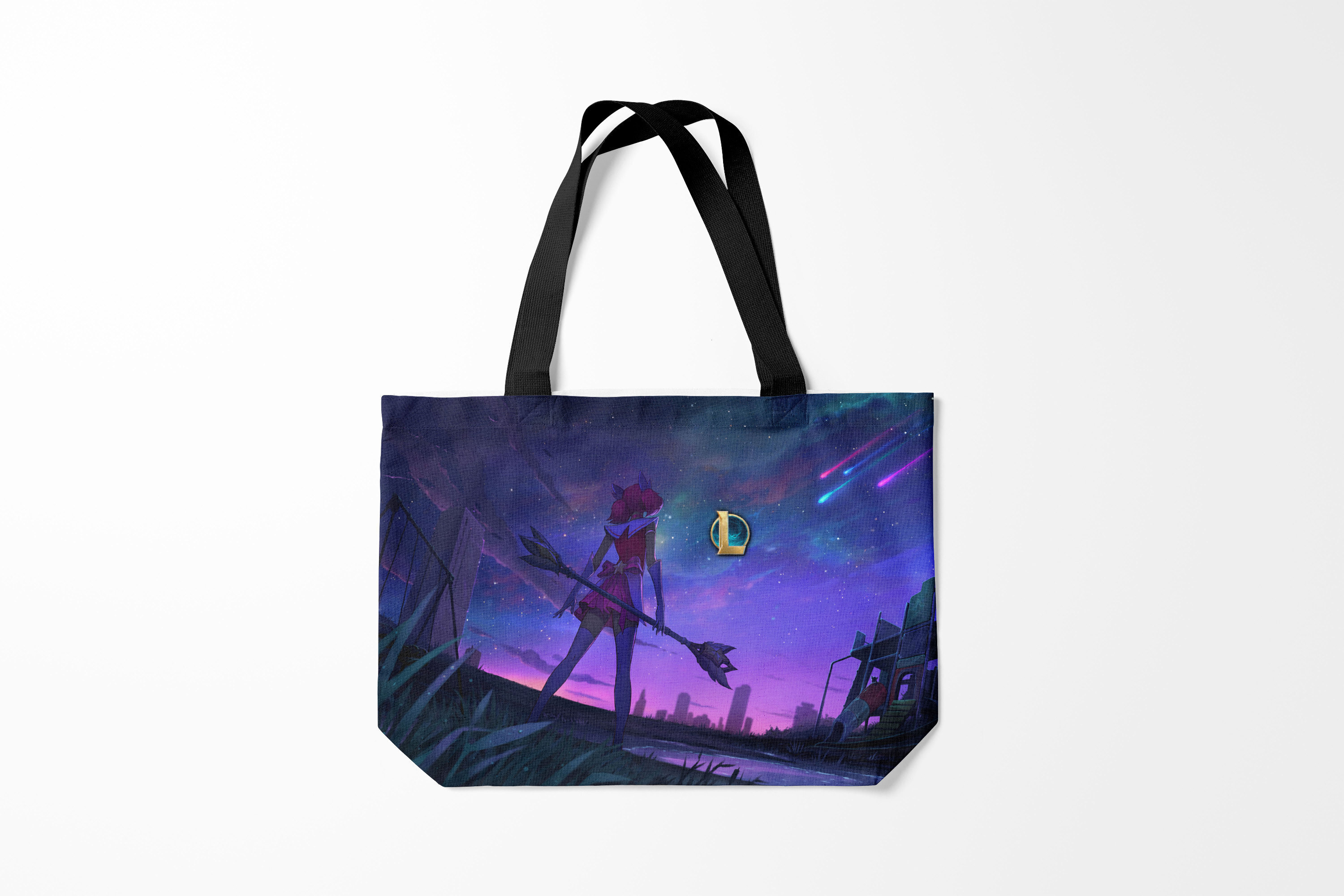 

Сумка шoппер унисекс Burnettie League Of Legends, синий, League Of Legends