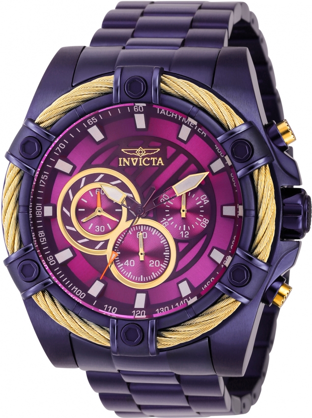 

Наручные часы мужские INVICTA 38958 фиолетовые, 38958