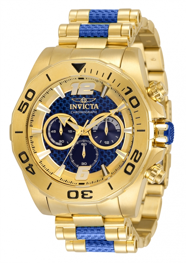 фото Наручные часы мужские invicta 36272 золотистые