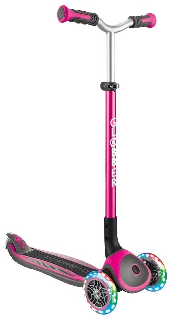 

Кикборд GLOBBER Master Lights розовый, Master Lights розовый