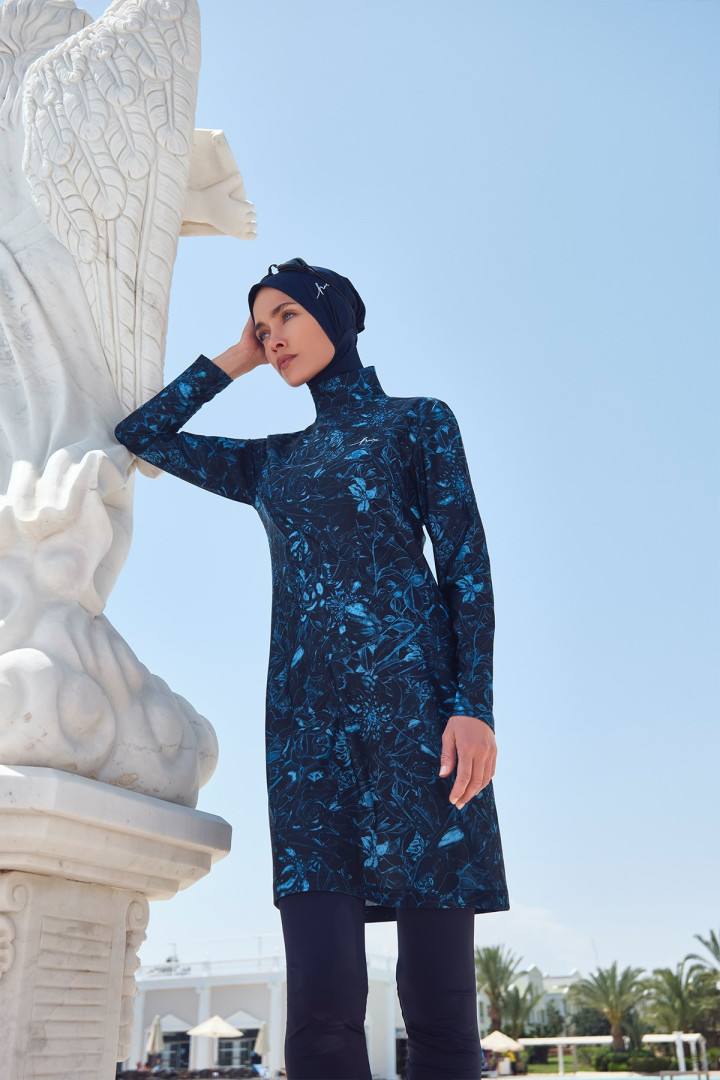 

Буркини женский Hasema 2280 синий 3XL (доставка из-за рубежа), 2280