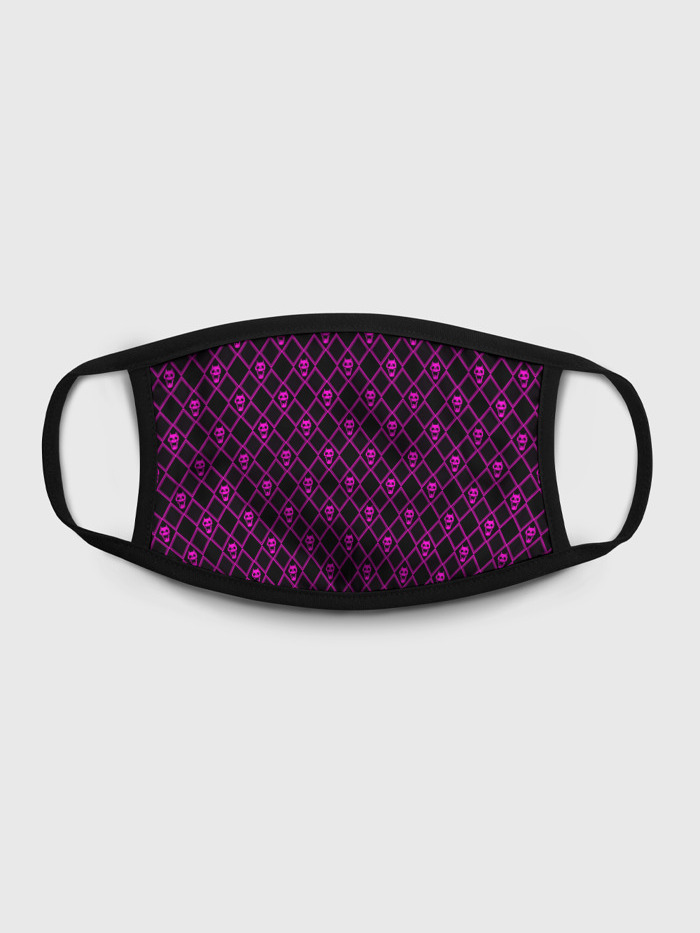

Многоразовая маска унисекс Burnettie Killer Queen Фиолетовый Узор, Разноцветный, Killer Queen Фиолетовый Узор