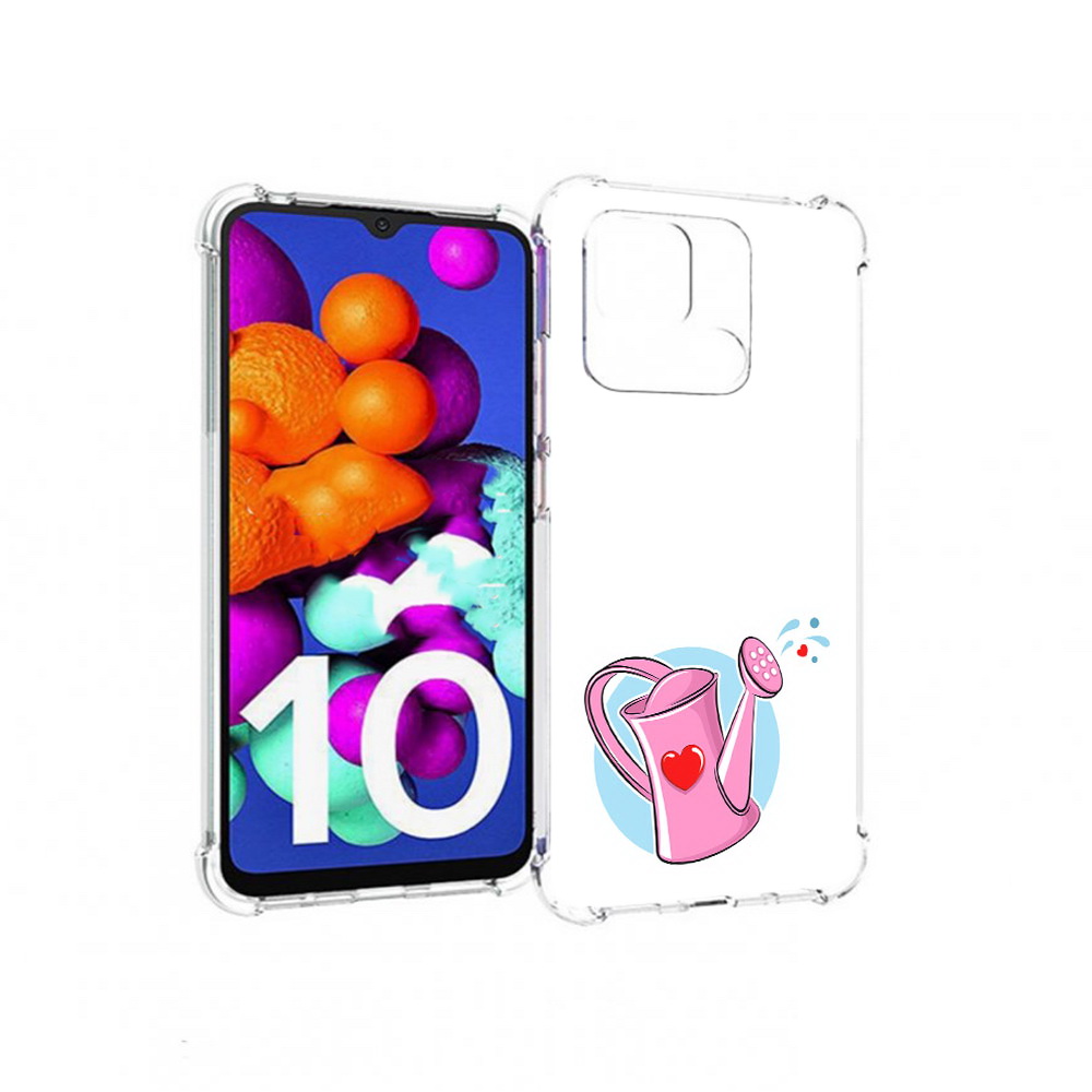 

Чехол MyPads Tocco для Xiaomi Redmi 10C Лейка любви 14 февраля, Прозрачный, Tocco